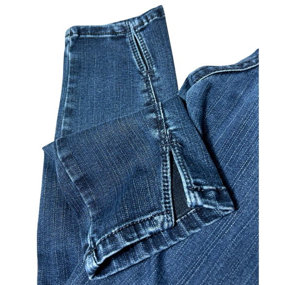 Harper Skinny Ankle Jeans Sz 27 Dark Blue Wash Stretch Midrise Comfort - Picture 3 of 7